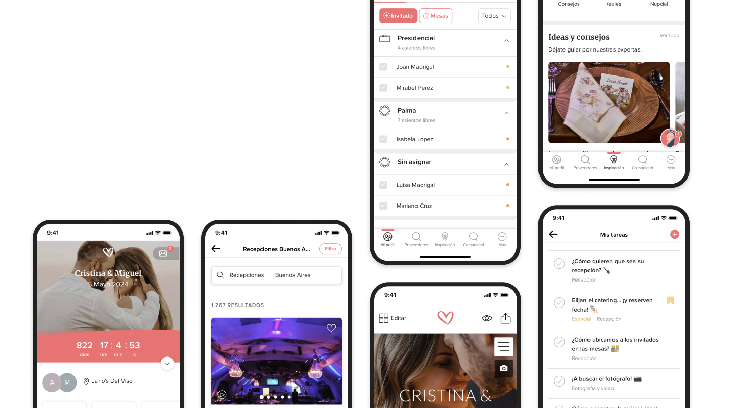 La app más completa para planear el casamiento